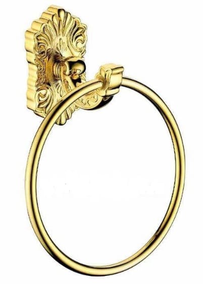 Vòng treo khăn mạ vàng CleanMax 10014