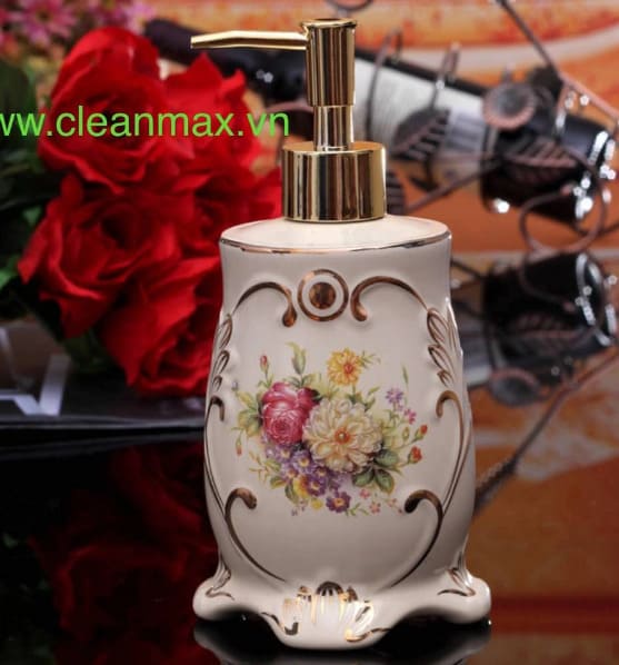 Bộ phụ kiện phòng tắm bằng gốm CleanMax S04