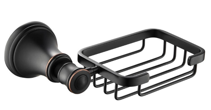 Kệ Xà Bông Màu Đen CleanMax 23008