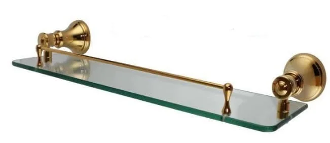 Kệ kính dưới gương mạ vàng CleanMax 23005V 