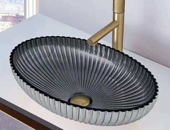 Chậu rửa mặt bằng thủy tinh CleanMax CPL-105