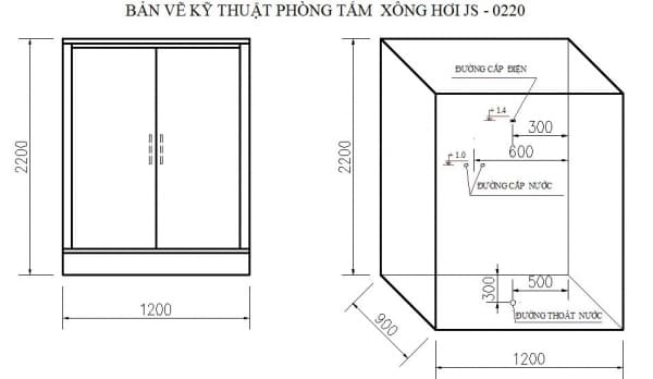 Phòng Xông Hơi Uớt Govern JS-0220