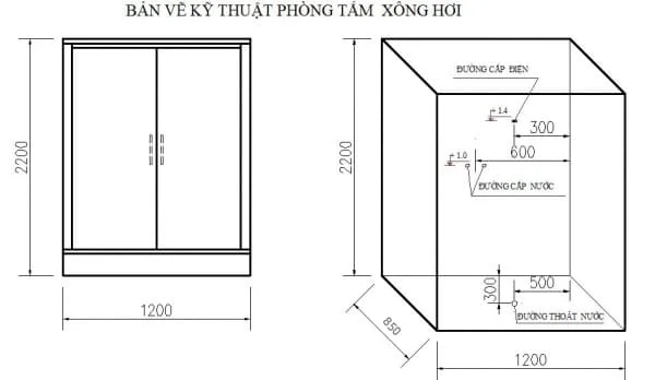 Phòng Xông Hơi Uớt Govern K-086