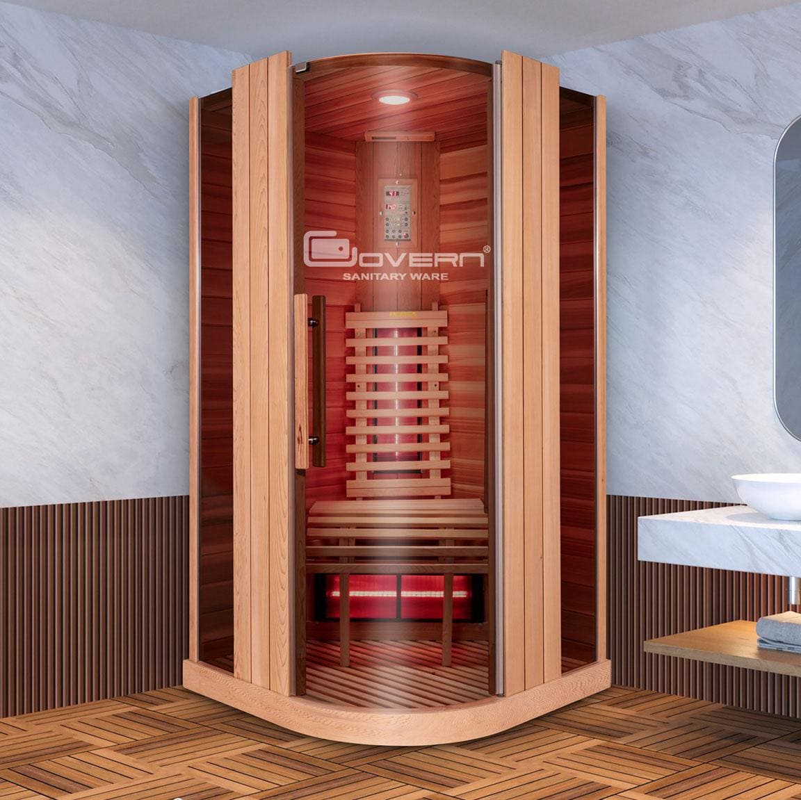 Phòng Xông Hơi Khô Hồng Ngoại Govern K61-R03