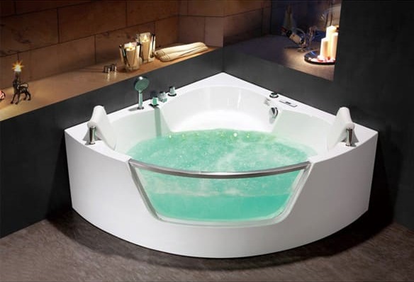 Bồn tắm đặt góc massage Govern JS-6248