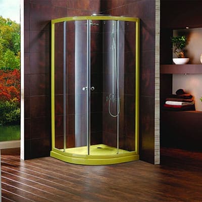 Cabin tắm kính đứng đế thấp khay tắm màu Govern YKL-P90