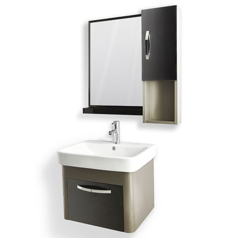 Tủ inox chậu sứ Govern A-2722