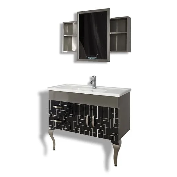Tủ inox chậu sứ Govern A-2809