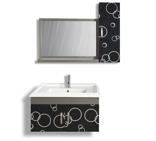 Tủ inox chậu sứ Govern A-2914