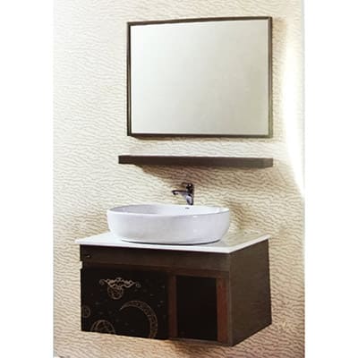 Tủ inox chậu sứ Govern A-2962