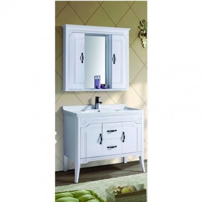 Tủ lavabo PVC chậu sứ Govern P-2071