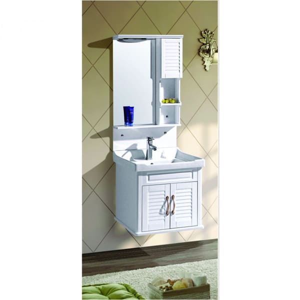 Tủ lavabo PVC chậu sứ Govern P-2102