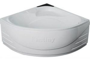 Bồn tắm góc có yếm chân inox Fantiny MB-125T(
