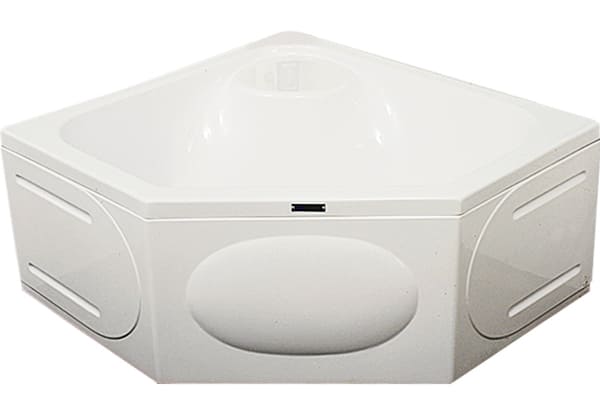 Bồn tắm góc có yếm chân inox Fantiny MB-95H