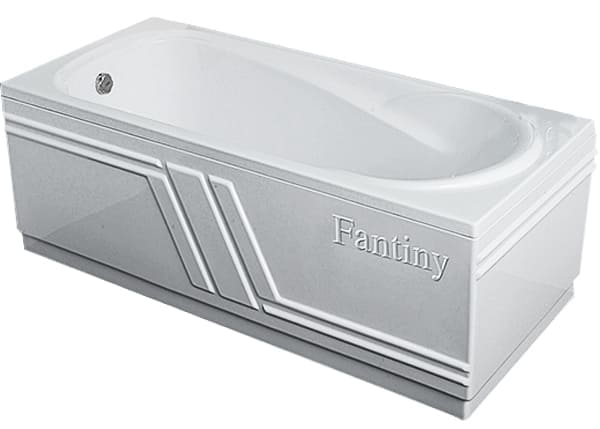 Bồn tắm yếm phải chân inox Fantiny MLB-170N(R) 