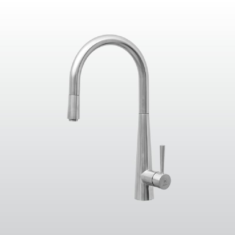 Vòi chậu rửa bát dây rút Malloca K095-SS