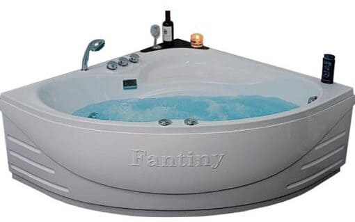 Bồn tắm góc massage có yếm Fantiny MBM 110T