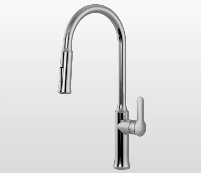 Vòi chậu rửa bát dây rút Malloca K94C