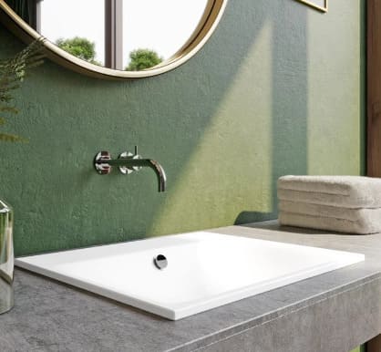 Chậu rửa lavabo dương vành KALDEWEI SILIENIO 3037-3915