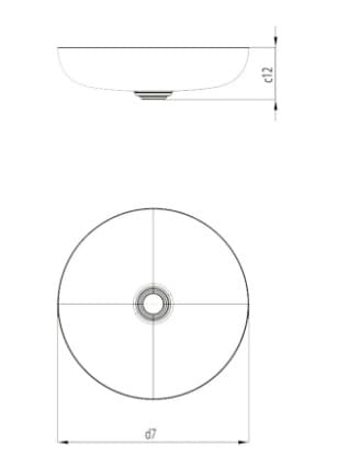 Chậu rửa lavabo đặt bàn KALDEWEI MIENA 3180-3904