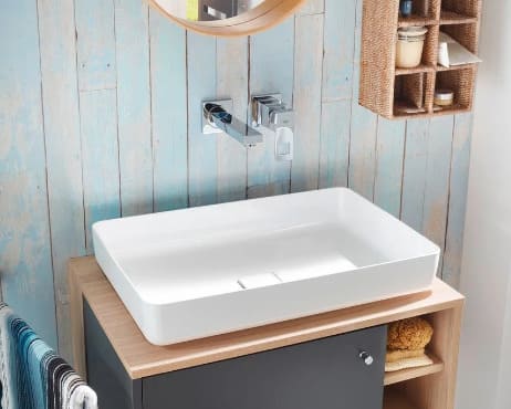 Chậu rửa lavabo đặt bàn Màu đen KALDEWEI MIENA 3185-3905