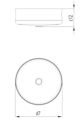 Chậu rửa lavabo đặt bàn KALDEWEI MING 3186-3917