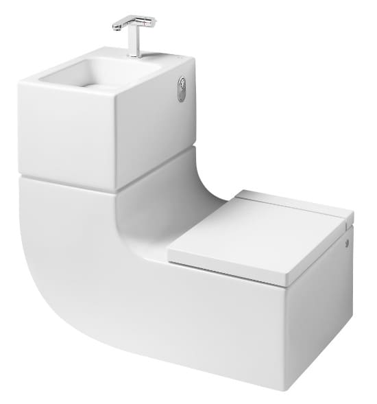 Thân bồn cầu treo tường kèm chậu lavabo ROCA A893020001