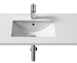 Chậu lavabo dương vành DIVERTA ROCA A327114000