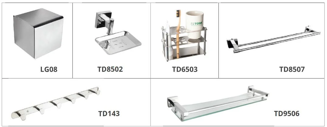 Bộ phụ kiện phòng tắm Toda TD9500