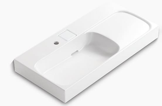 Chậu rửa đặt trên kệ phòng tắm Kohler K-961251T-1-0