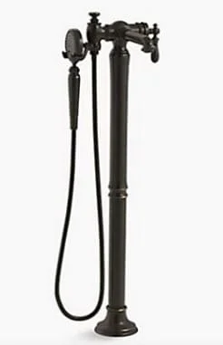 Sen vòi bồn tắm đặt sàn Kohler K-T72790-9M-2BZ