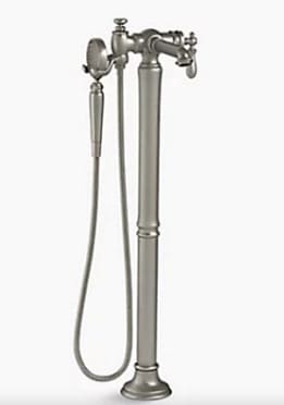 Sen vòi bồn tắm đặt sàn Kohler K-T72790-9M-BN