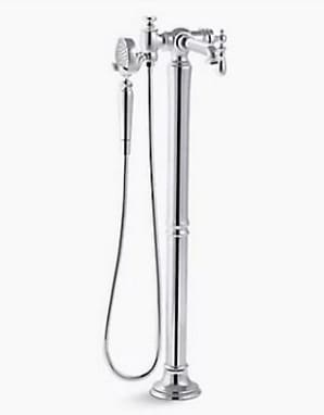 Sen vòi bồn tắm đặt sàn Kohler K-T72790-9M-CP