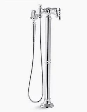 Sen vòi bồn tắm đặt sàn Kohler K-T72790-9M-CP