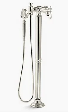 Sen vòi bồn tắm đặt sàn Kohler K-T72790-9M-SN