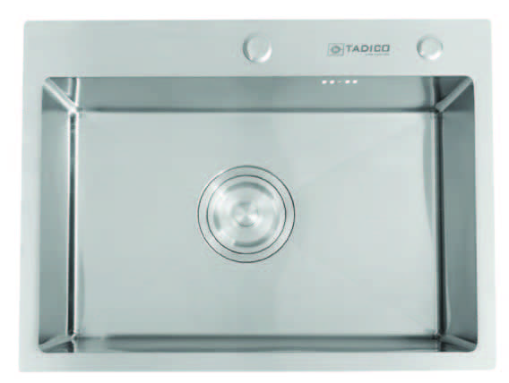 Chậu rửa bát inox 1 hố Tadico LUX.D.60.45.2