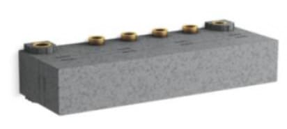 Van cảm biến nhiệt âm tường 5 đầu ra Kohler K-26343T-NA