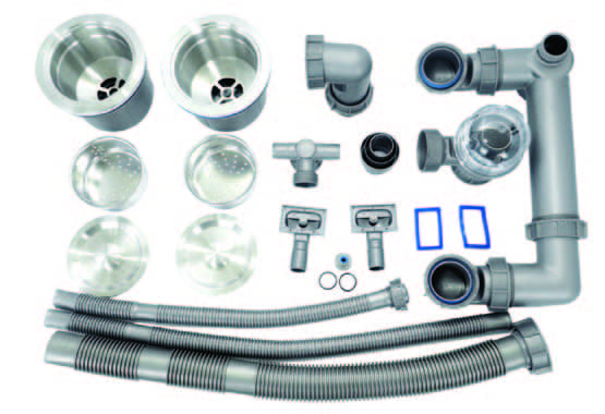 Xi phông chậu bếp 2 hố Tadico XP2.OC.1.140