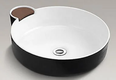 Chậu rửa gang tráng men đặt bàn Kohler SYLVA K-1766T-0