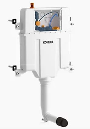 Két nước âm tường công nghệ nén khí không kèm khung Kohler K-78076T-PNE-NA