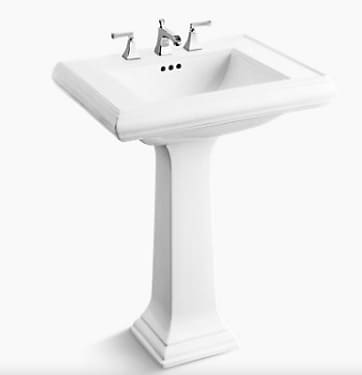 Chậu rửa chân đứng, 1 lỗ gắn vòi Kohler Memoirs K-2238T-1-0