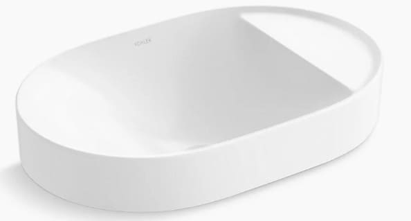 Chậu rửa đặt bàn có kệ chứa đồ Kohler Chalice K-31703T-0