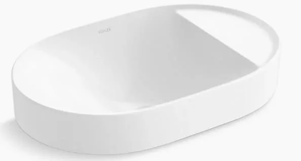 Chậu rửa đặt bàn có kệ chứa đồ Kohler Chalice K-31703T-0