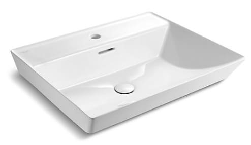 Chậu rửa đặt bàn hình chữ nhật Brazin Kohler K-EX21059T-1-0