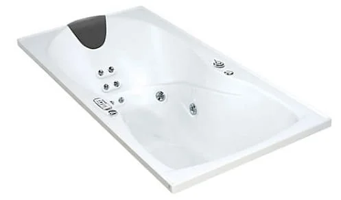 Bồn tắm thủy lực massage tiêu chuẩn hình chữ nhật Kohler EVORA K-18746X-0 