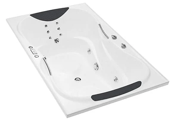 Bồn tắm đôi thủy lực massage tiêu chuẩn Kohler EVORA K-18747X-0