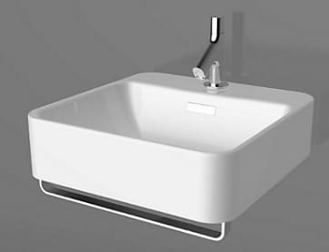 Chậu rửa treo tường có thanh treo khăn Kohler Forefront K-24984K-0