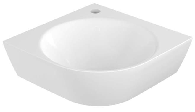 Chậu rửa góc treo tường 1 lỗ gắn vòi Kohler Span K-31461IN-0