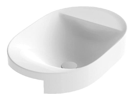 Chậu rửa bán âm bàn có kệ để đồ Kohler Chalice K-31704T-0