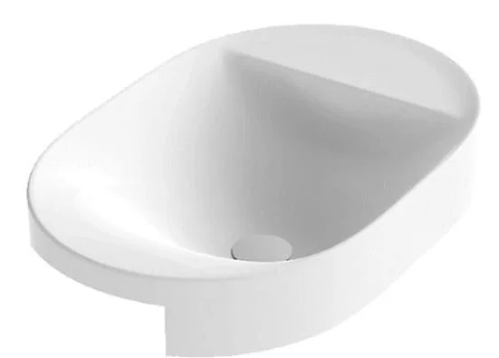 Chậu rửa bán âm bàn có kệ để đồ Kohler Chalice K-31704T-0